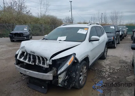 2014 Jeep Cherokee Limited from USA, damaged, VIN 1C4PJLDSXEW114939